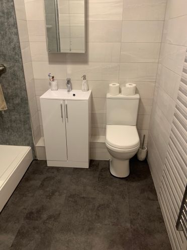 Dura Open Back Close Coupled Toilet, 500mm HGW Vanity Unit