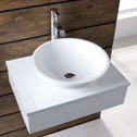 Rondo sit on basin 412mm